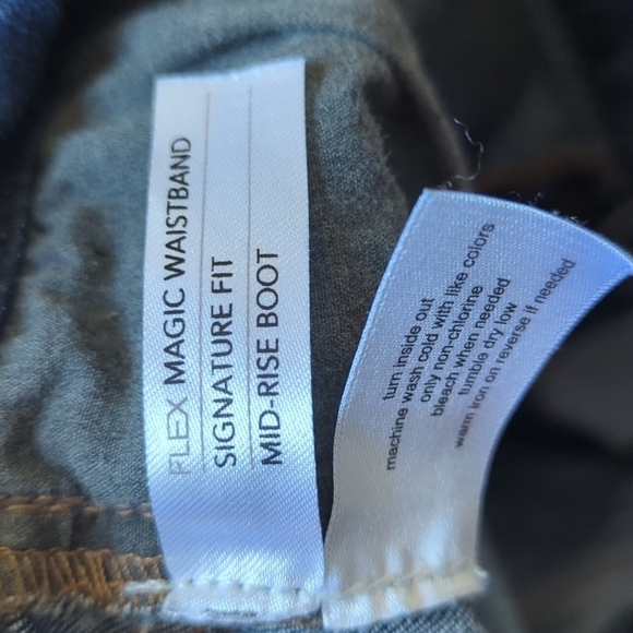 Lane Bryant Flex Magic Waistband Signature Fit Midrise Bootcut Jeans Siz… - Picture 5 of 5